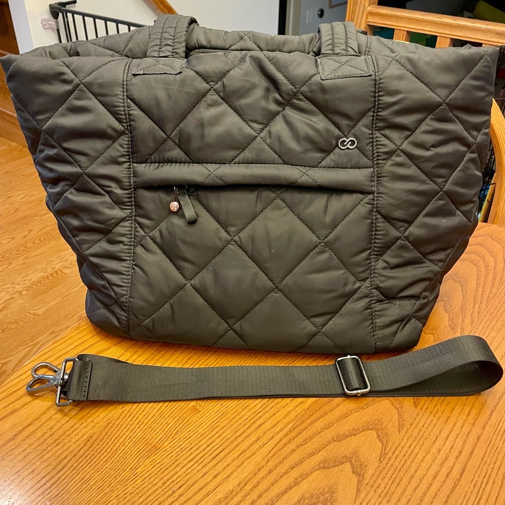 CALIA by Carrie Underwood Quilted Tote - Charcoal